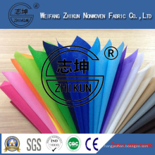 Seven Colors PP Nonwoven Fabric for Shopping Bags (Great Quality)